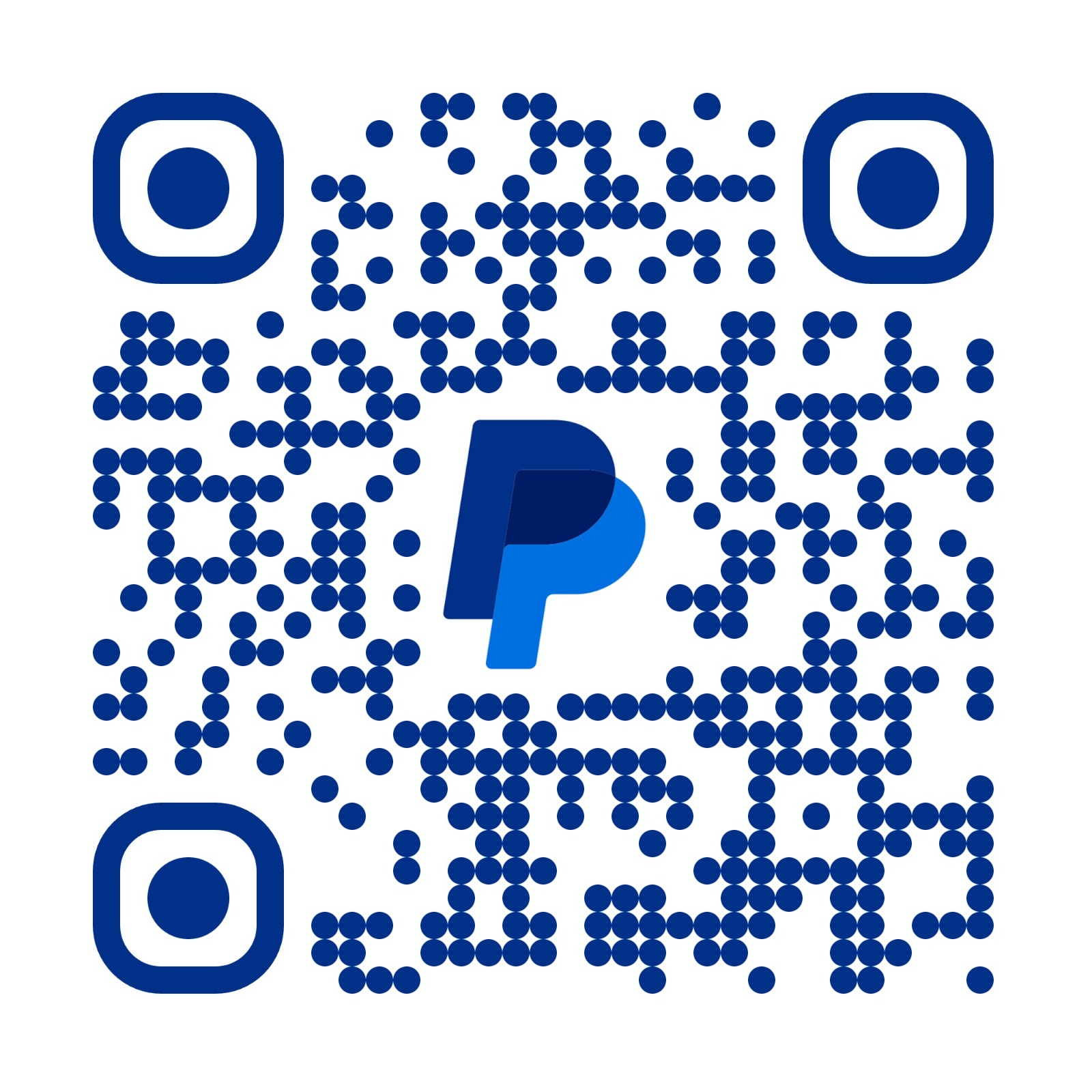 PayPal QR code for Yoga in the Grove donations